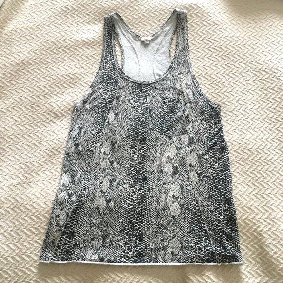 Wilfred snake print racerback tank top, XXS - Picture 3 of 8